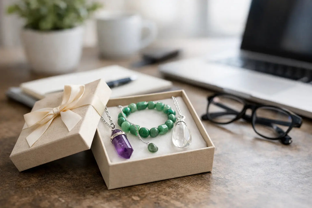 Crystal Jewelry Gift for a New Job: Best Stones