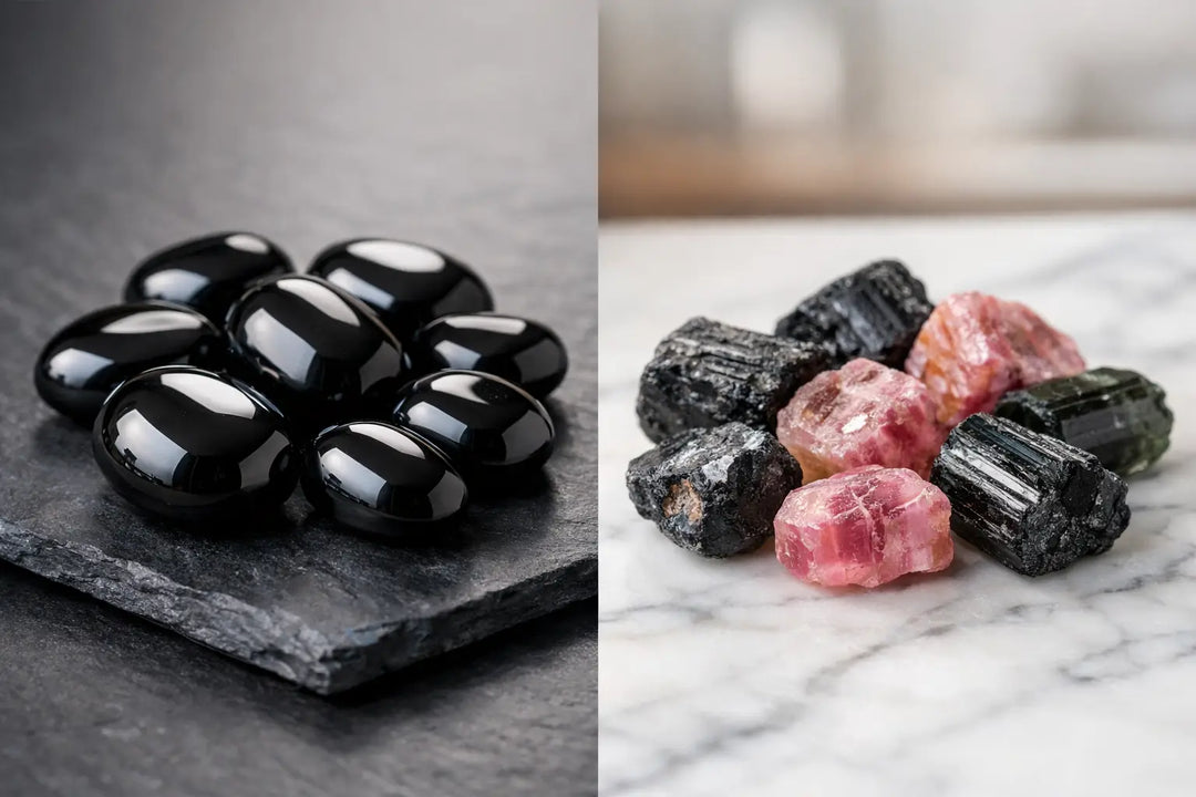 Black Onyx vs Tourmaline: Which to Choose?
