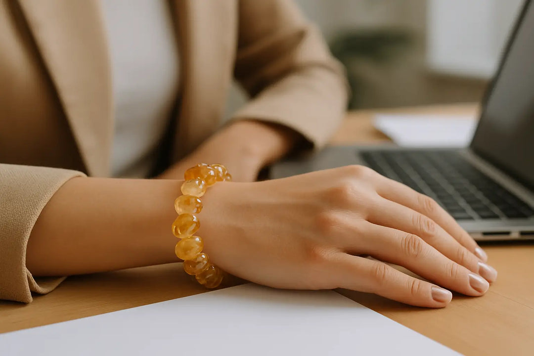 Citrine Bracelet for Abundance: What Actually Helps