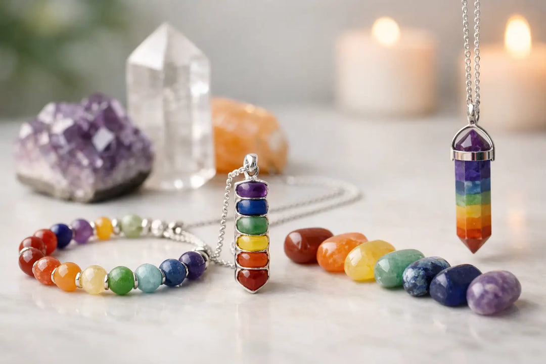 A Clear Guide to Chakra Crystal Jewelry - Raw Spiritual UAE