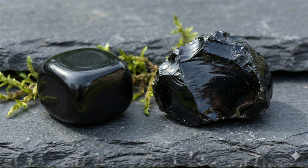 Black Obsidian and Onyx