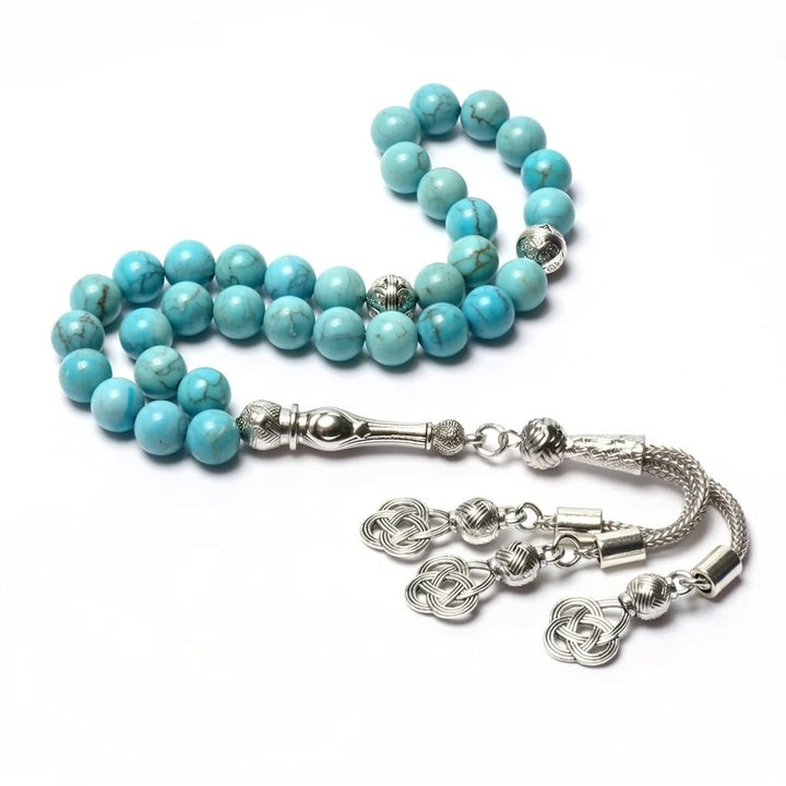 Turquoise Tasbih - Raw Spiritual UAE