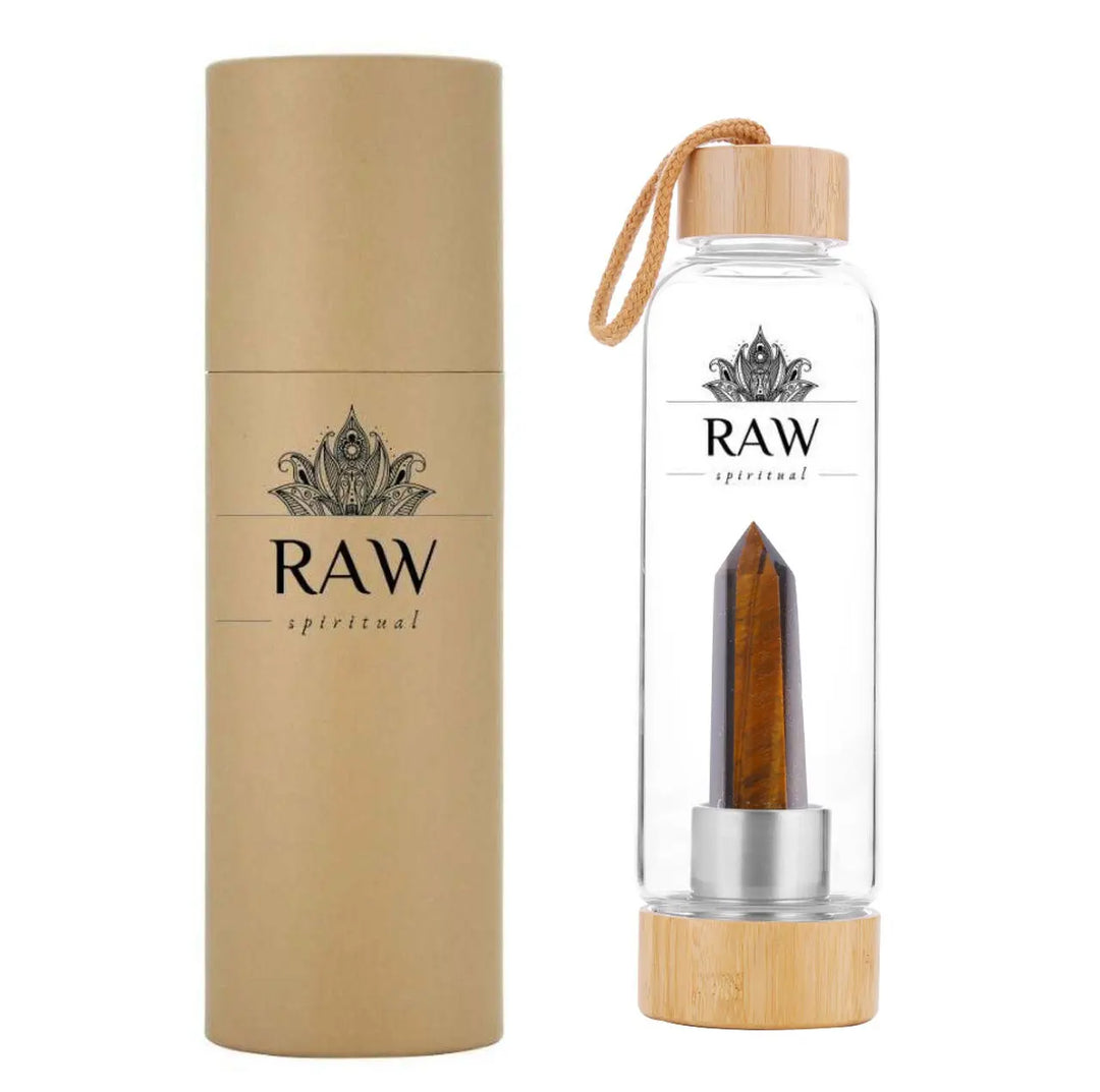 Tiger Eye Water Bottle for Protection Yiwu Shanmei Jane