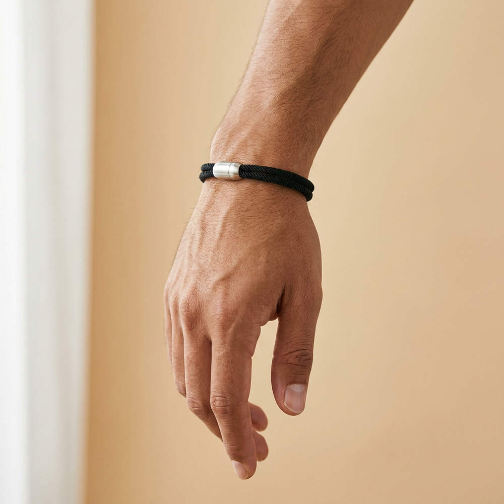 Nautical Rope Bracelet with Magnetic Clasp - Lifestyle M