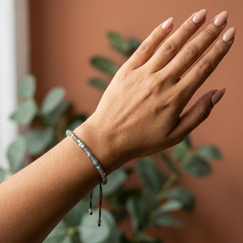 Labradorite Braided Bracelet for Transformation & Spiritual growth - Lifestyle F