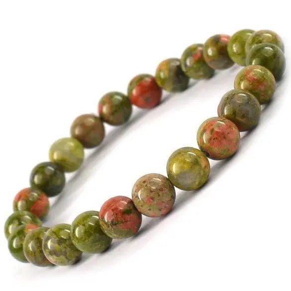 Unakite Bracelet for New Perspectives & Strength Yiwu Shanmei Jane