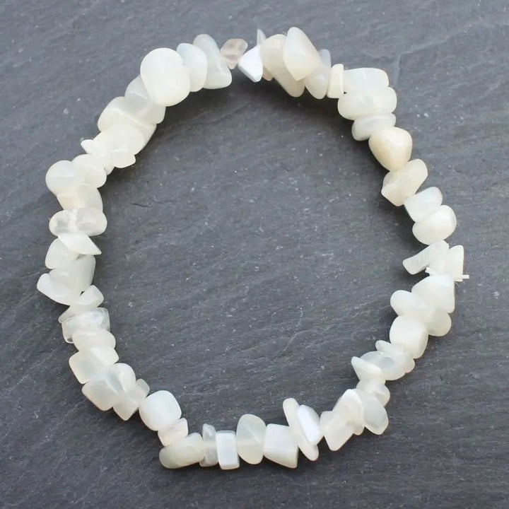 Moonstone Chip Bracelet for Growth & Balance Yiwu Shanmei Jane