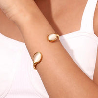 White Jade Bracelet for Prosperity  by Raw Spiritual