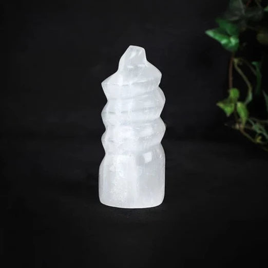 Selenite Tower for Cleansing & Purification
