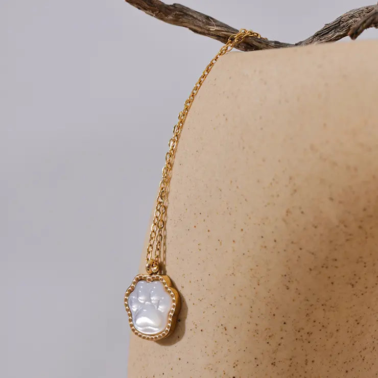 Paw Pendant Necklace Yiwu Jinyou VIMI