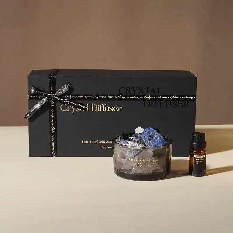 Lapis Lazuli Aromatherapy Crystal Diffuser for Wisdom  by Raw Spiritual