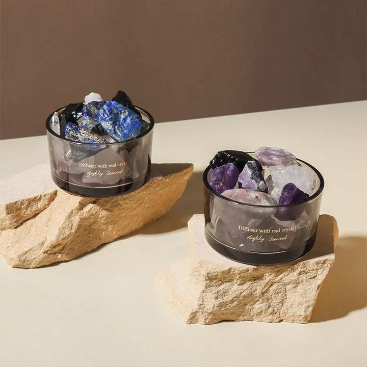 Lapis Lazuli Aromatherapy Crystal Diffuser for Wisdom  by Raw Spiritual