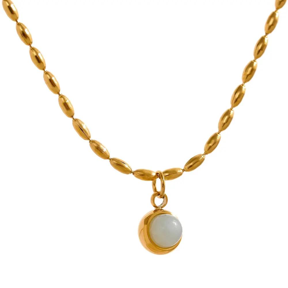 Aventurine Pendant Necklace for Abundance & Prosperity  by Raw Spiritual