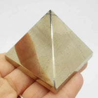Pyrite Pyramid tor Wealth & Prosperity  by Raw Spiritual