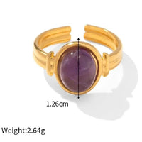 Amethyst Ring for Healing - Raw Spiritual