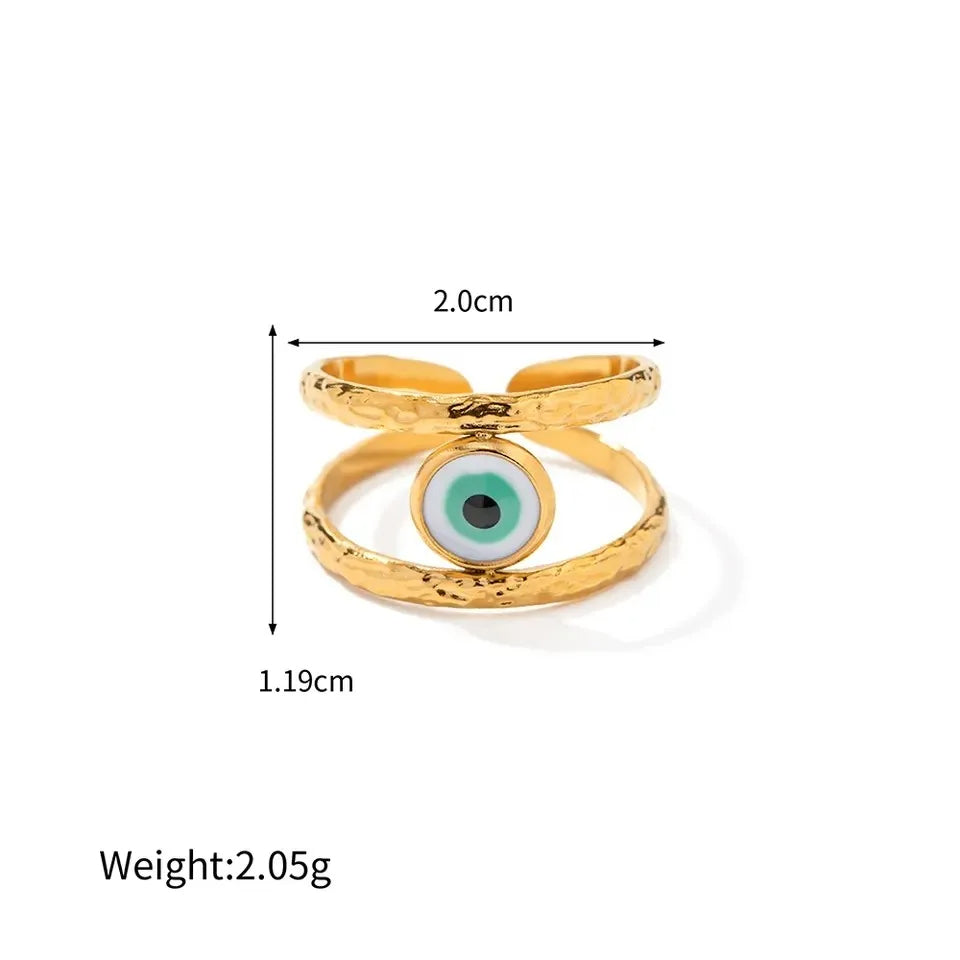 Cora "Nazar" Ring - Raw Spiritual UAE