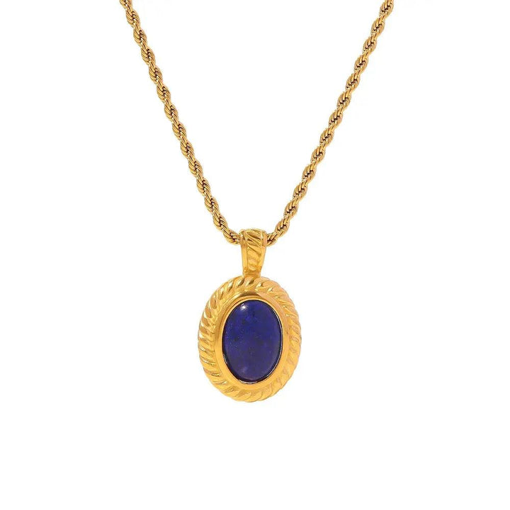 Lapis Lazuli Pendant Necklace for Wisdom  by Raw Spiritual