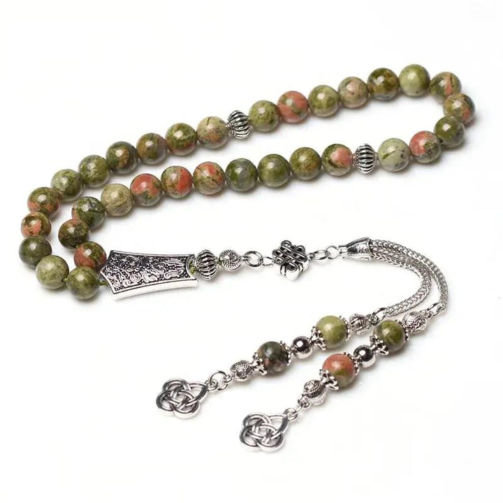 Unakite Misbaha  by Raw Spiritual