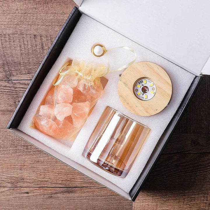 Clear Quartz Crystal Aroma Diffuser Lamp  by Raw Spiritual