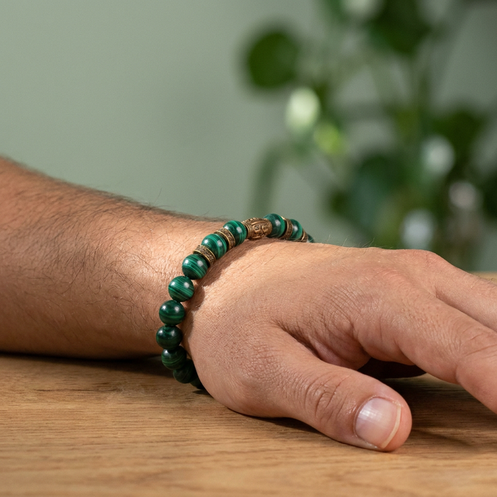 Malachite Bracelet for Change and Transformation - Lifestyle M