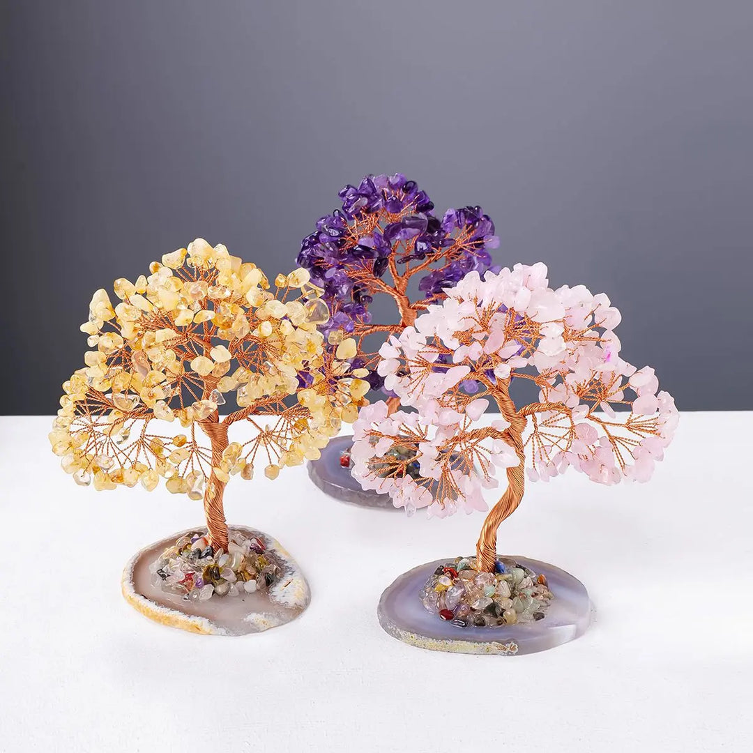 Rose Quartz Tree for Love & Relationships Donghai Runyang Jewelry Co., Ltd.