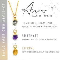 Raw Stone Zodiac Pendant Set  by Raw Spiritual