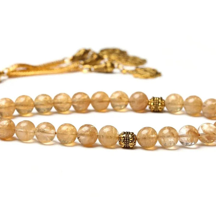 Citrine Misbaha  by Raw Spiritual