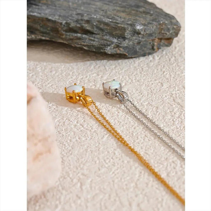 Opal Pendant Necklace for Balance & Creativity  by Raw Spiritual