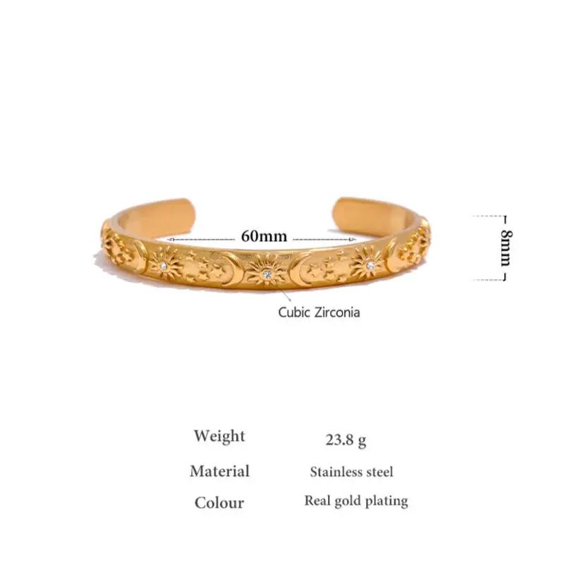 Celeste Bracelet & Earrings Set  by Raw Spiritual