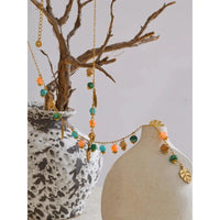 Aventurine & Agate Necklace for Luck & Abundance  by Raw Spiritual