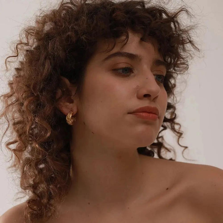 Celeste Bracelet & Earrings Set  by Raw Spiritual