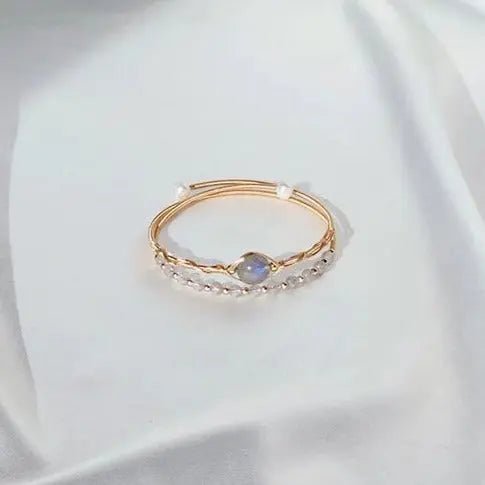 Moonstone Bangle for Growth & Balance Yiwu Shanmei Jane