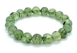 Prehnite Bracelet for Emotional healing  by Raw Spiritual