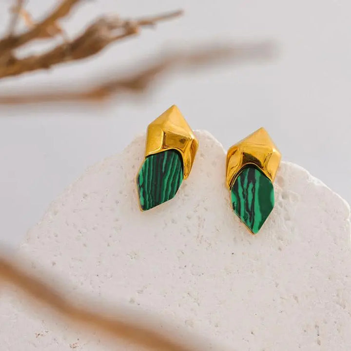 Malachite Earrings for Change & Transformation Yiwu Jinyou VIMI