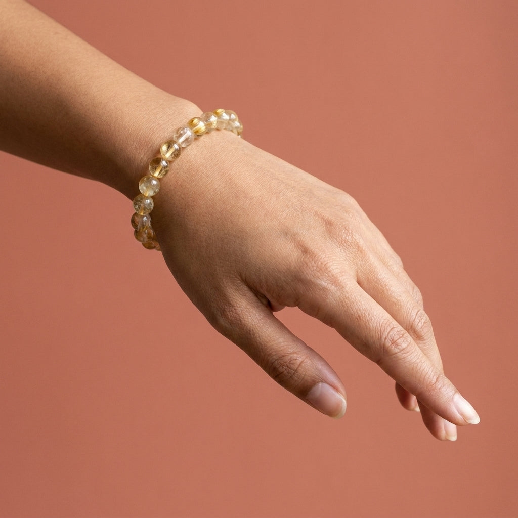 Citrine for wealth, positivity & manifestation. Zodiac: Aries, Gemini, Leo - Scale