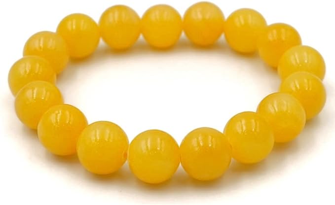 Yellow Jade Bracelet for Positivity & Abundance