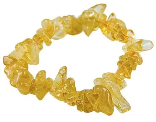 Citrine Chip Bracelet for Abundance & Prosperity Yiwu Shanmei Jane