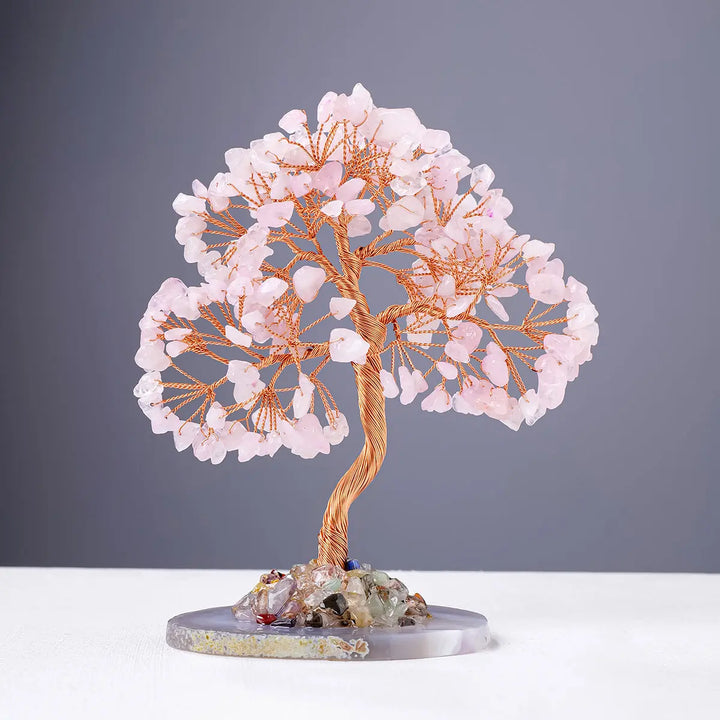 Rose Quartz Tree for Love & Relationships Donghai Runyang Jewelry Co., Ltd.