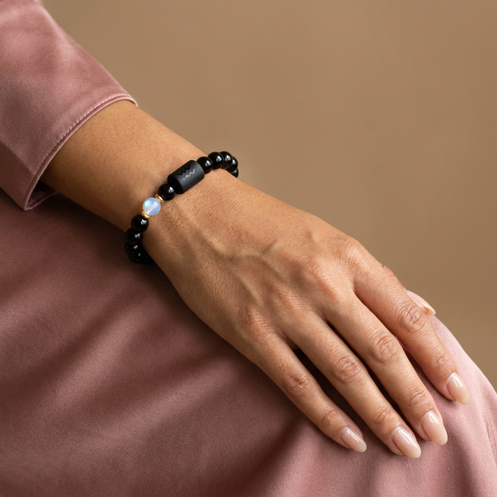 Zodiac Bracelet in Black Onyx - Lifestyle Female