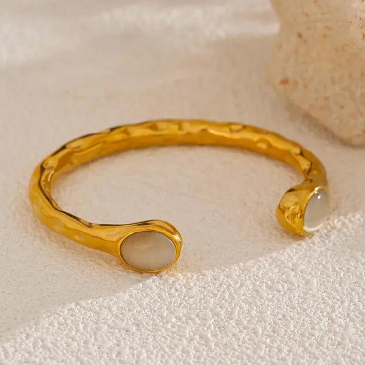 White Jade Bracelet for Prosperity & Luck  by Raw Spiritual