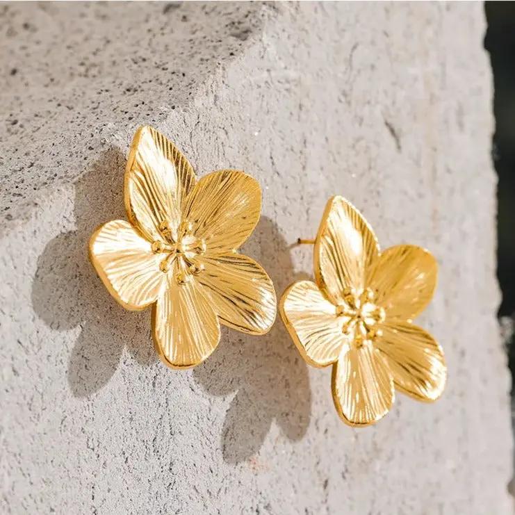 Daffodil Earrings  by Raw Spiritual