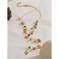 Aventurine & Agate Necklace for Luck & Abundance  by Raw Spiritual