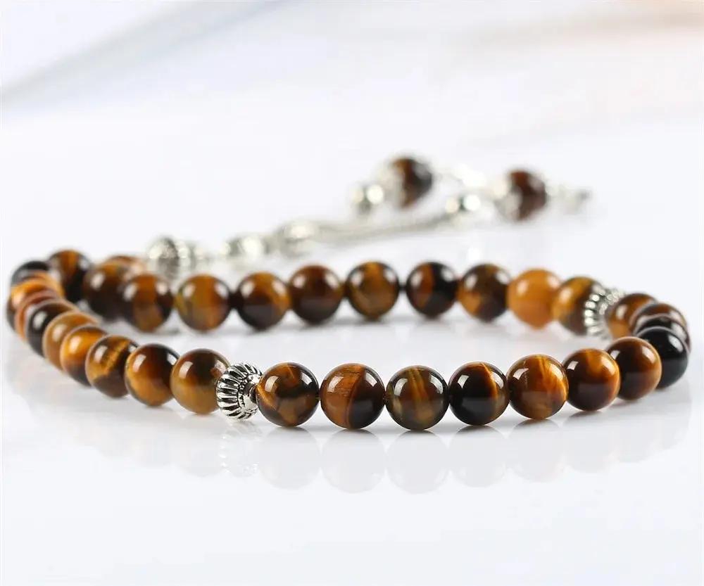 Tiger Eye Misbaha  by Raw Spiritual