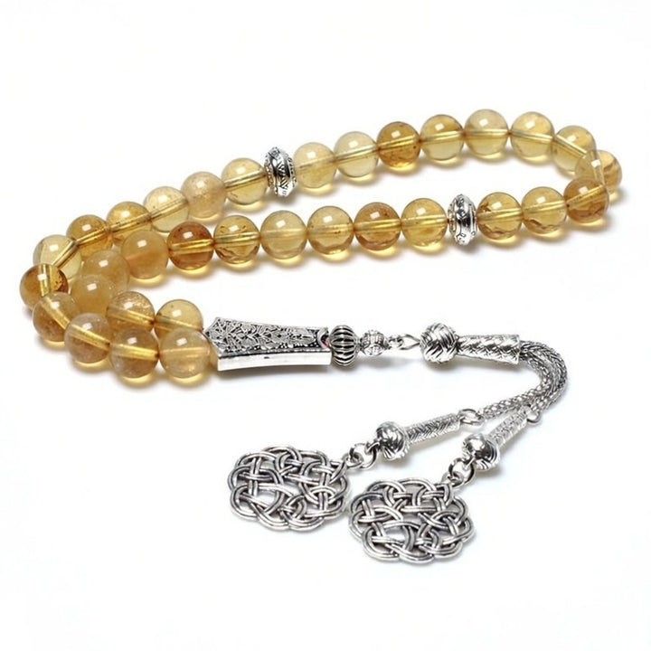 Citrine Misbaha - Raw Spiritual UAE