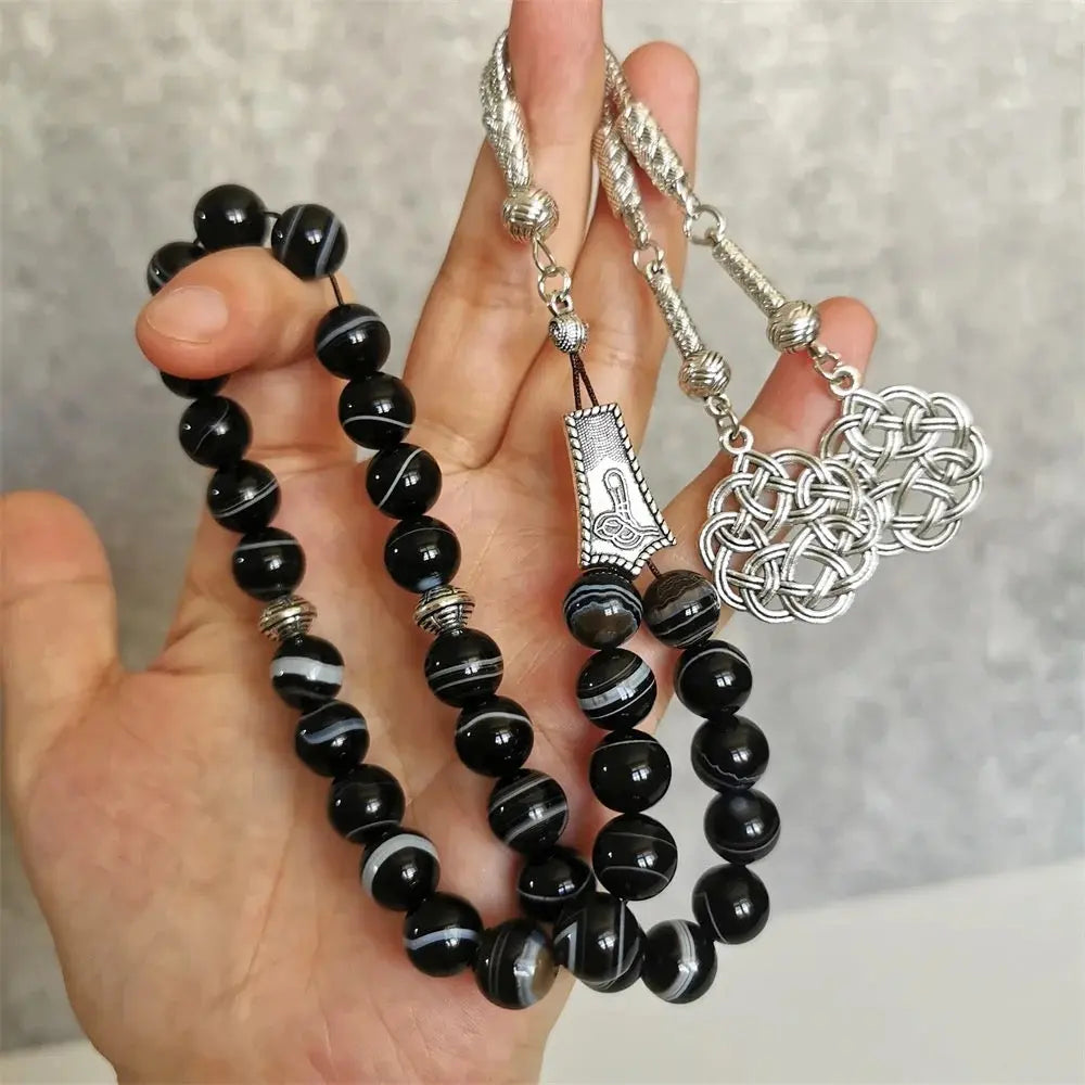 Sulemani Agate (Persian Aqeek) Misbaha 33 Beads Yiwu Chenhan Yolanda