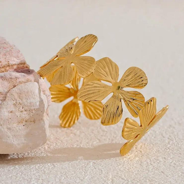 Magnolia Cuff Bracelet  by Raw Spiritual