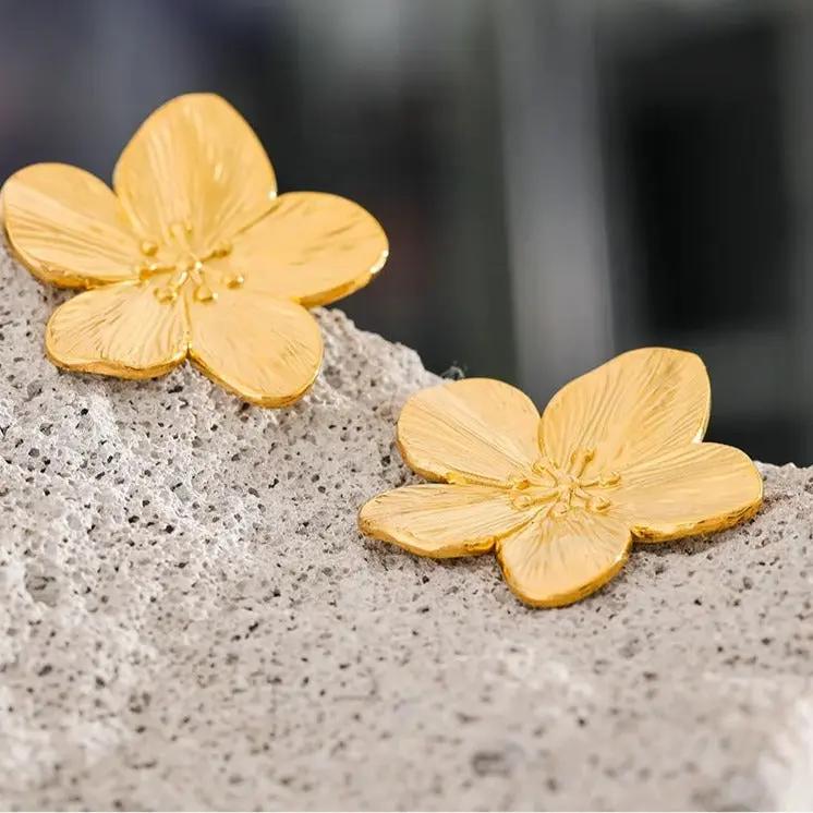 Daffodil Earrings  by Raw Spiritual