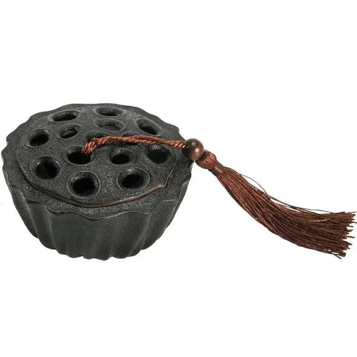 Incense Burner Lotus Pod Design  by Raw Spiritual