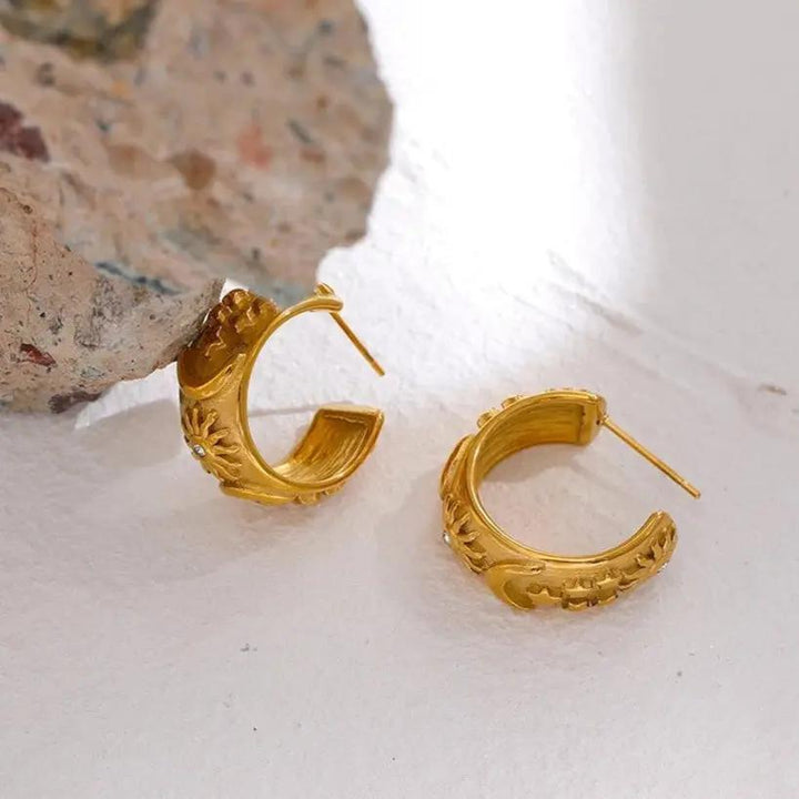 Celeste Bracelet & Earrings Set  by Raw Spiritual