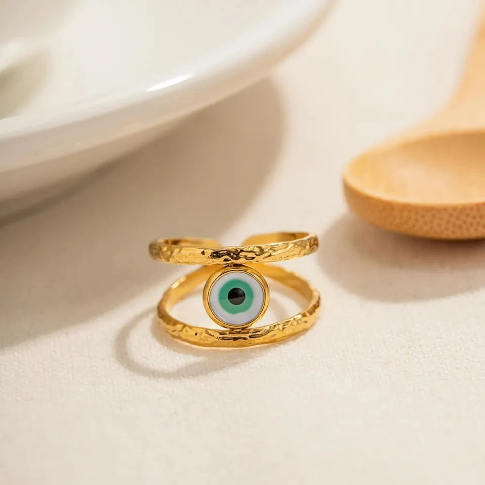Cora "Nazar" Ring - Raw Spiritual UAE